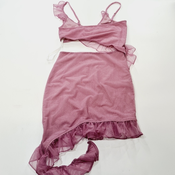 MORE TO COME Payton Ruffle Dress in Pink - Picture 11 of 12